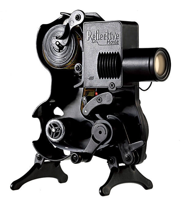 紙フィルム式映写機