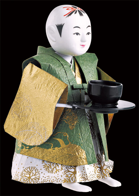 ミニ茶運び人形
