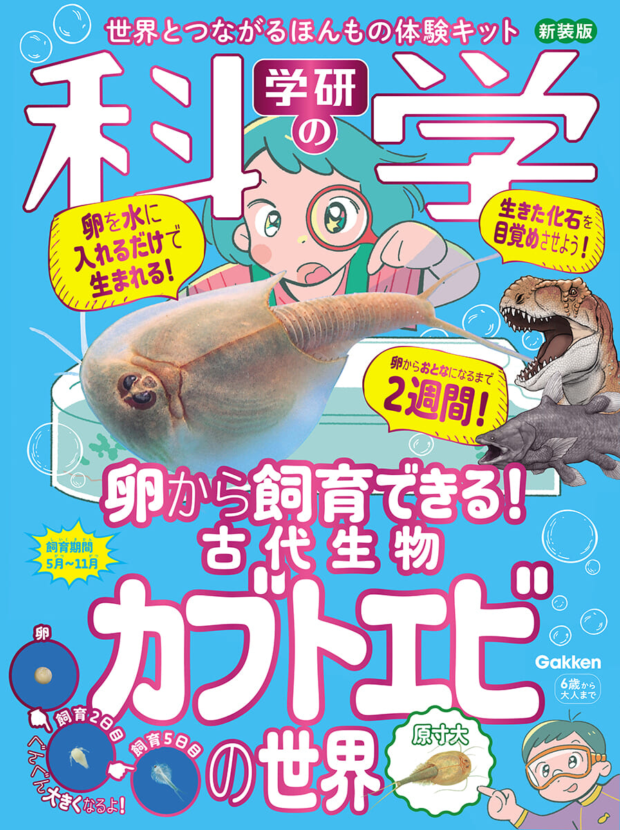 古代生物カブトエビの世界