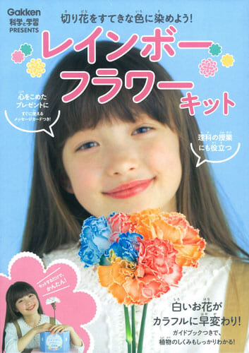切り花をすてきな色に染めよう！ レインボーフラワーキット